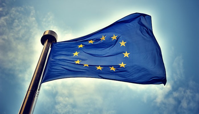 EU-Flagge Cloud
