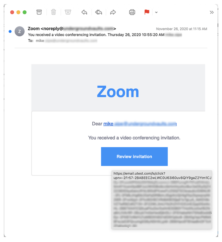 Knowbe4 Zoom Einladung