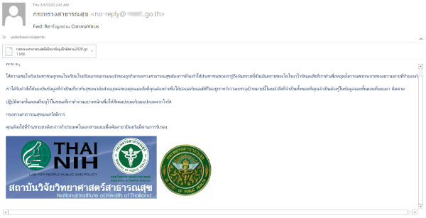 malware thaimail