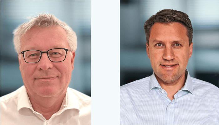 Christoph Friedl, Chief Sales Officers und Arndt Andresen, Chief Delivery Officers, bei abas