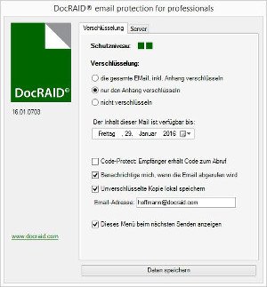 DocRAID E-Mail Protection