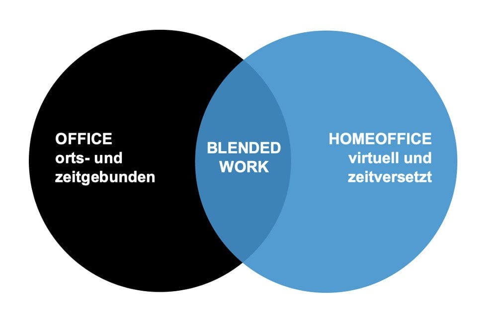 Cocomore Diagramm Blended Work 1000