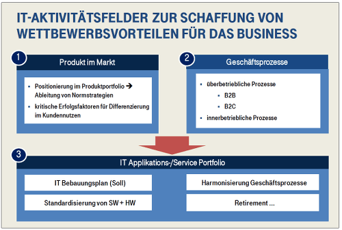 IT-Aktivitätsfelder