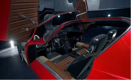 Virtual Reality car interior