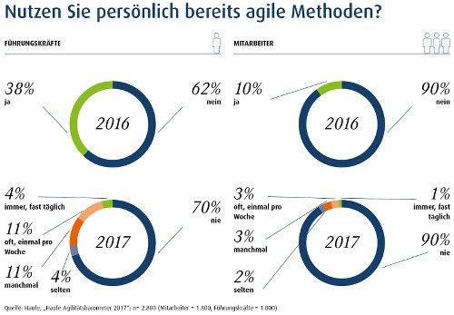 Nutzen Sie bereits agile Methoden?