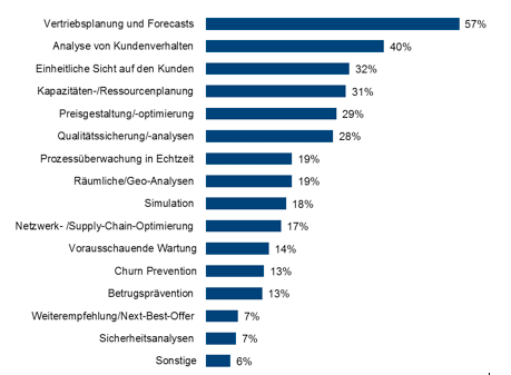 In welche BI-Anwendungsfälle investiert Ihr Unternehmen?