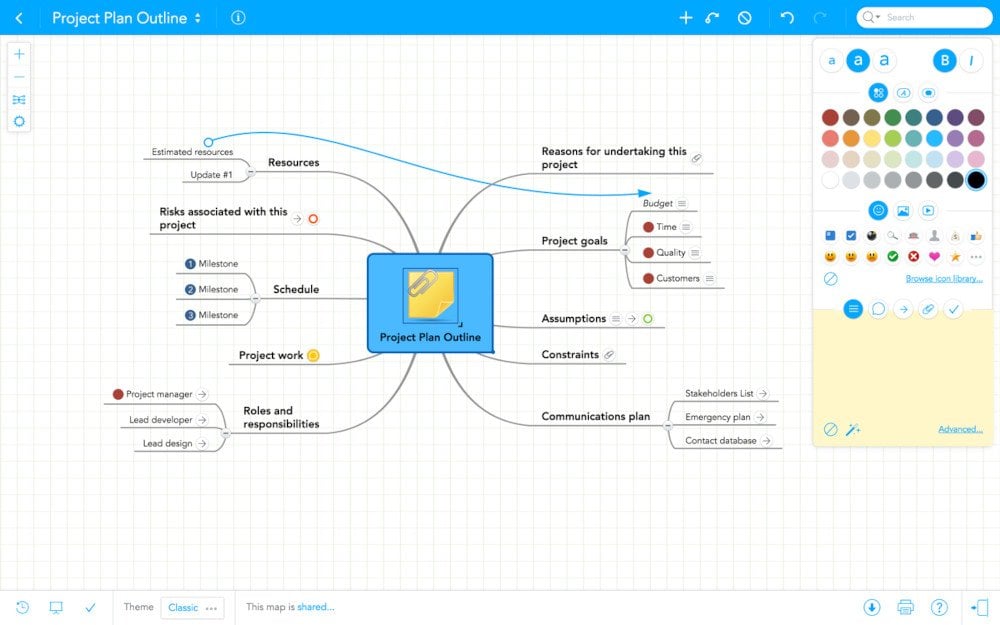 Mindmaptool MindMeister