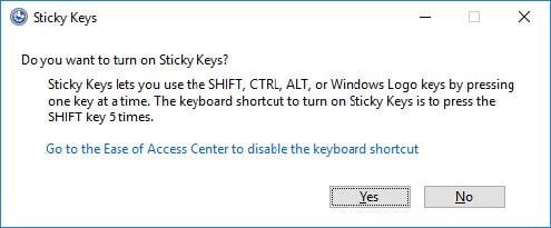 Sticky Keys