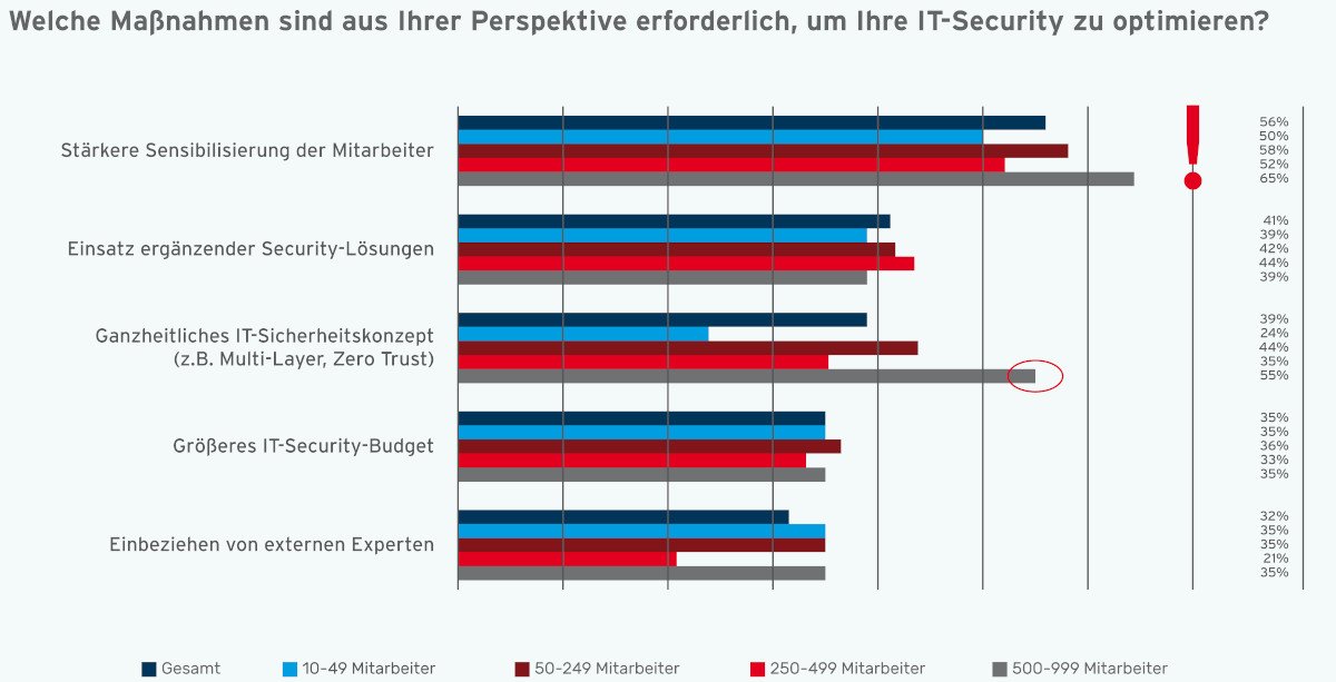 Drivelock Studie Massnahmen IT 1000