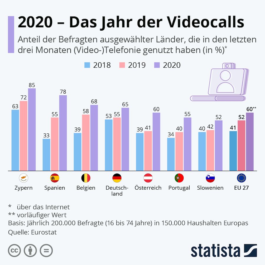 Statista Videocall