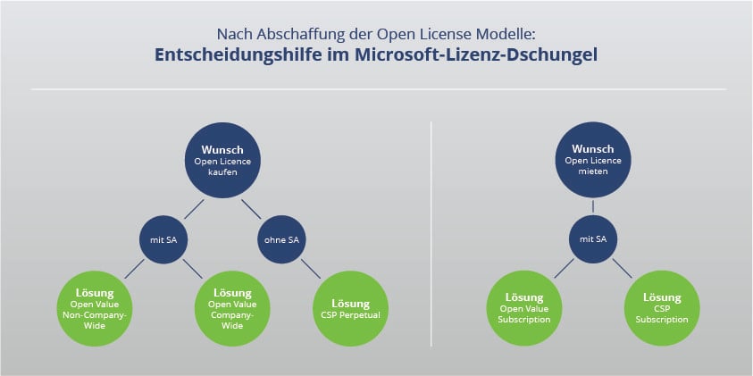 Vendosoft Microsoft Open Licence Uberblick