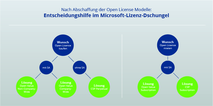 Vendosoft Microsoft Open Licence Uberblick