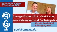 Interview zum Storage-Forum 2019 mit Kerstin Mende-Stief und Wolfgang Stief