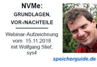 Webinar-Aufzeichnung: NVMe: Einsatzzweck und Vor-/Nachteile