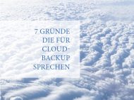 7 Gründe, die für Cloud-Backup sprechen (Bild: speicherguide.de)
