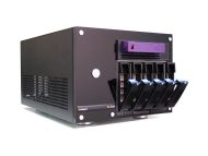 Actidata Ti-NAS QT: 5-Bay-NAS mit integriertem LTO-Tape