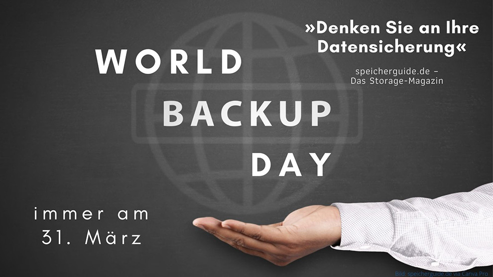 World Backup Day: Denken Sie an Ihre Datensicherung