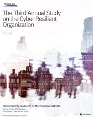 Cyber-Resilient-Studie von Ponemon und IBM