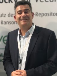 Karl Fröhlich, speicherguide.de auf der it-sa 2018