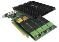 NVMe-SSD »Nytro XP7200« im PCIe-Formfaktor mit vier 2-TByte-SSDs im M.2-Formfaktor (Bild: Seagate)