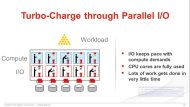 Parallel-I/O löst den Flaschenhals für die parallel arbeitende CPU, die nun nicht mehr auf die I/O-Prozesse warten muss (Bild: Datacore Software)