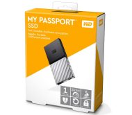 Die »My Passport SSD« ist mit Speicherkapazitäten von 256 GByte bis 1 TByte verfügbar (Bild: WD)