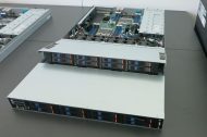 Ein »World’s First« im Storage-Bereich von Advantech: 1U-Storage-Server für 16 NVMe-SSDs, der auf sechs Millionen IOPS kommt (Bild: speicherguide.de)