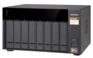 Das Qnap TS-873-NAS lässt sich mit 8 HDDs/SSDs bestücken und optional mit 10GbE aufrüsten.
