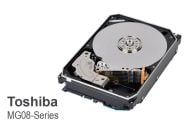 Toshiba MG08: Enterprise-HDDs mit 16 TByte