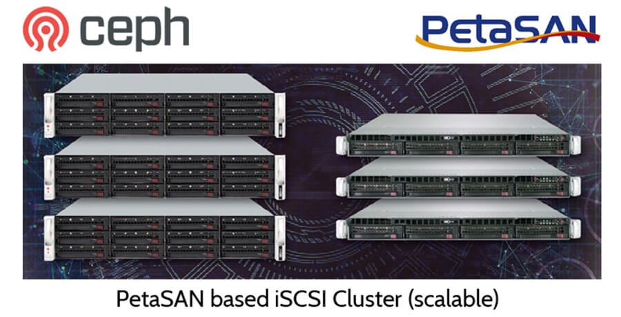 Eurostor zeigt auf der ISC einen iSCSI-Cluster auf Ceph-Basis von »PetaSAN«.