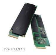 Intel E1.L-SSDs und E1-S-SSDs (Bild: Intel)