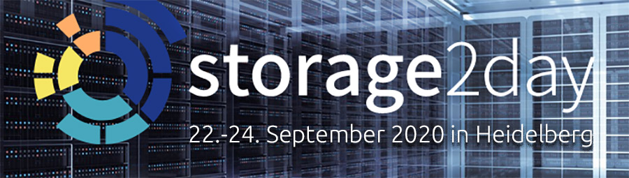 Storage2Day nun im September, Oktober und November als Online-Kongress