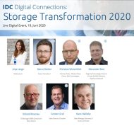 IDC Digital Connections: Storage Transformation 2020 Deutschland am 18. Juni,11:00 Uhr