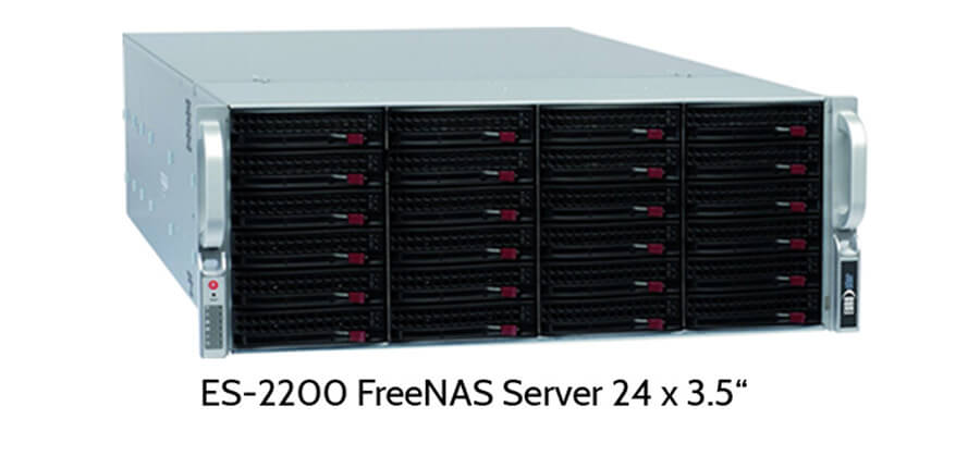 Eurostor ES-2200: Flexible FreeNAS-Server für KMUs