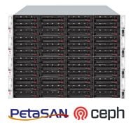 Eurostor Ceph-Cluster auf Petasan-Basis unterstützen nun auch File-, Block- und S3-Storage.
