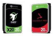 Highend-HDDs: Seagate Exos X20 und Ironwolf Pro mit 20 TByte