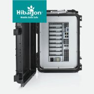 Der »Hibagon Mobile Data Safe« ist auf einen Ruggedized-Einsatz ausgelegt und unterstützt bei der Übertragung großer Datenmengen von bis zu 140 TByte (Bild: RNT Rausch).