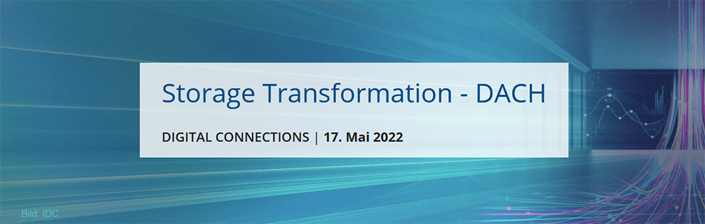 Digitalevent: IDC Storage Transformation am 17. Mai 