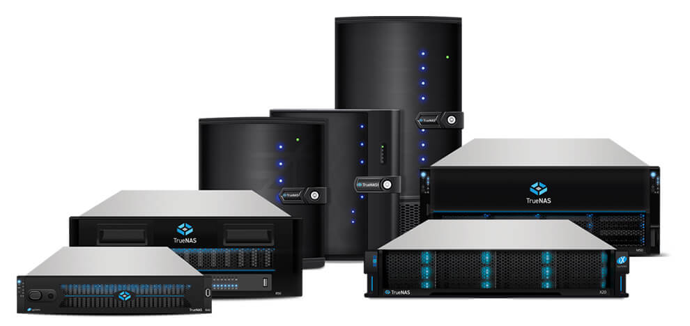 »TrueNAS« ist eine einheitliche Hybrid- oder All-Flash-Storage-Serie mit umfassendem Funktionsumfang und Kapazitäten bis zu 10,5 PByte auf OpenZFS-Basis (Bild: Holstein IT/iXsystems).
