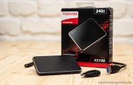 Toshiba »XS700«: Externe SSD mit USB-C 3.1 (Bild: speicherguide.de)