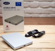 Lacie Mobile Drive Moon Silver 2TB – USB-C-HDD im Test