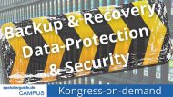 Ab 1. Februar: Umfangreiche Beitragssammlung zu Backup & Recovery, Data-Protection & Security