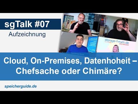 Ist Cloud die Zukunft im RechenzentrumZ? – sgTalk #07