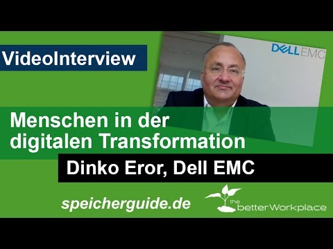 Dinko Eror, Dell EMC über den Faktor Mensch in der Digitalisierung - Video-Interview