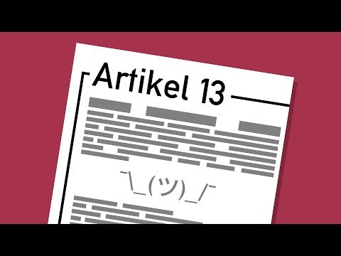 Artikel 13 und Upload-Filter in langsam