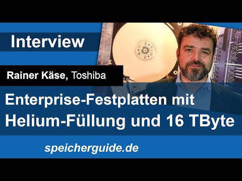 Enterprise-HDD mit Helium-Füllung und 16 TByte - Rainer Kaese, Toshiba