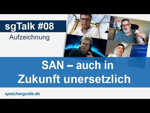 SAN und Fibre-Channel bleiben auch in Zukunft unersetzlich - sgTalk #08