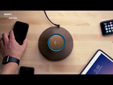 Pi Charging First Contactless Wireless Charger for iPhone X and Smartphones
