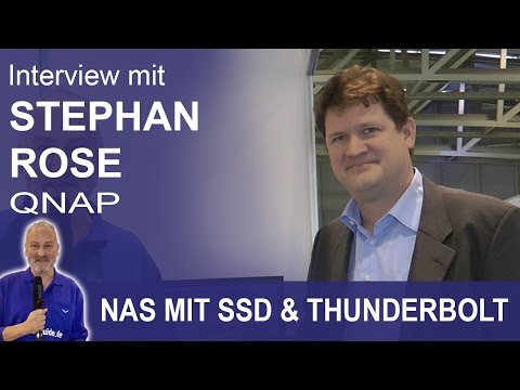 QNAP: Midrange NAS mit SSD-Slots &amp; Thunderbolt – Stephan Rose – CEE2016