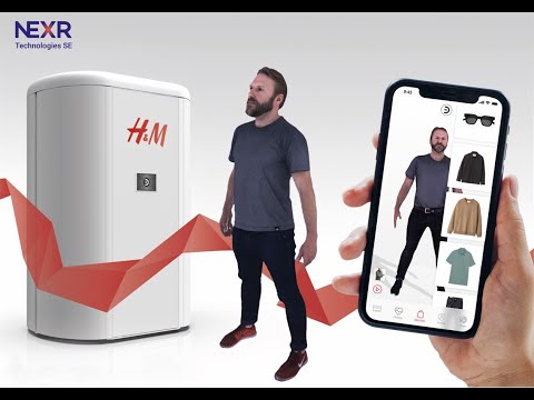 Virtual Fitting | H&amp;M Stores | 3D Fullbody Scan by NeXR Technologies